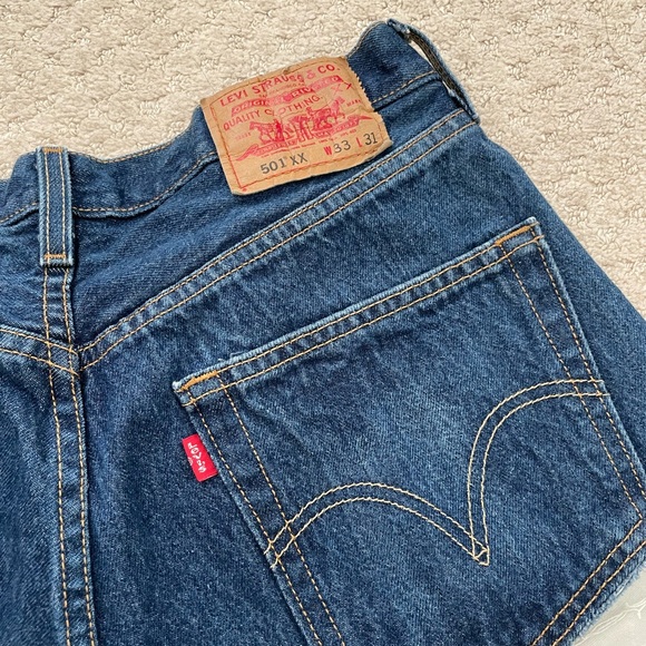 NWT** Levi’s Vintage High Waisted Shorts (from UO) - Picture 3 of 4